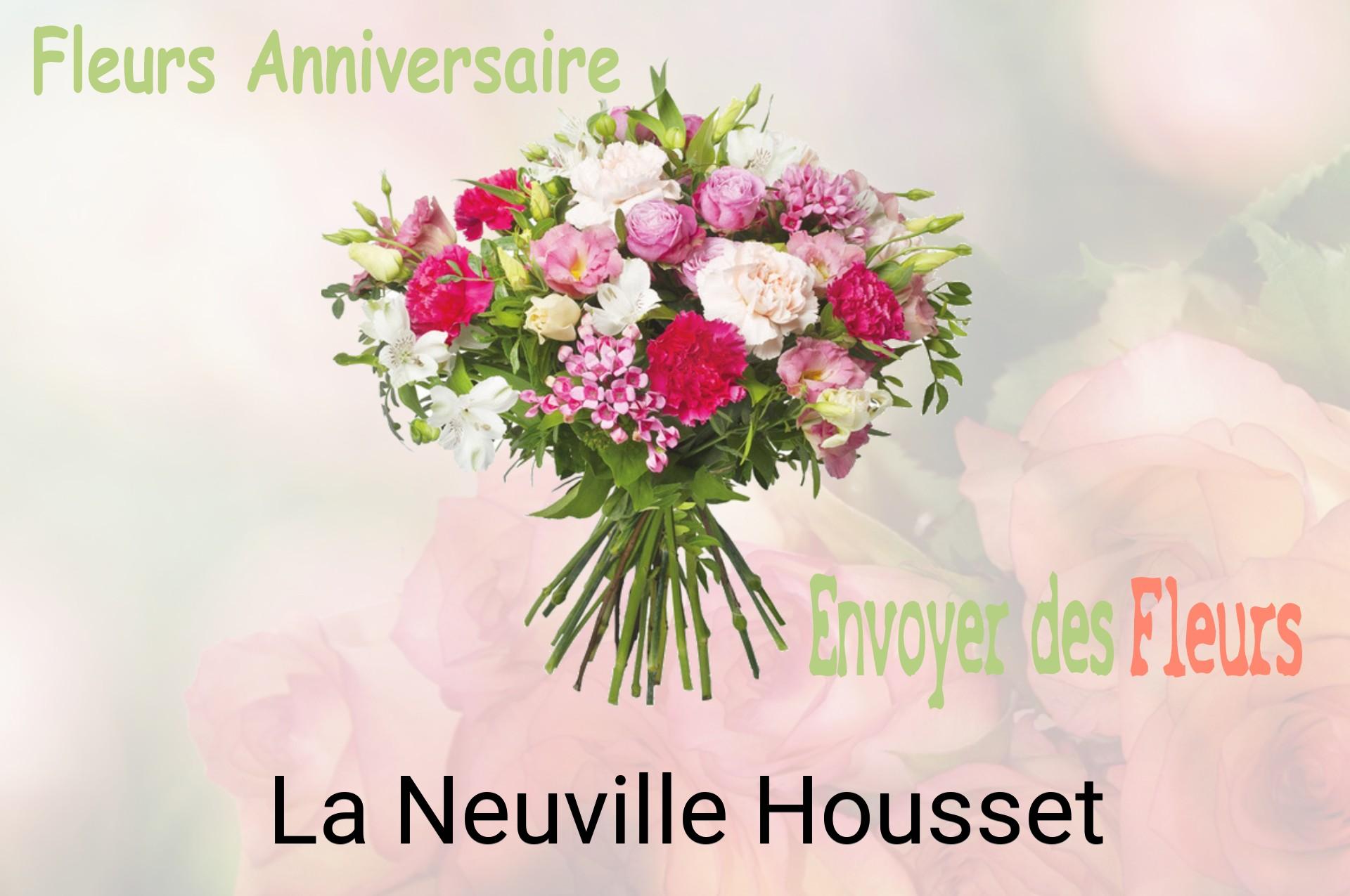 Bouquet de fleurs d’anniversaire livré à La Neuville-Housset